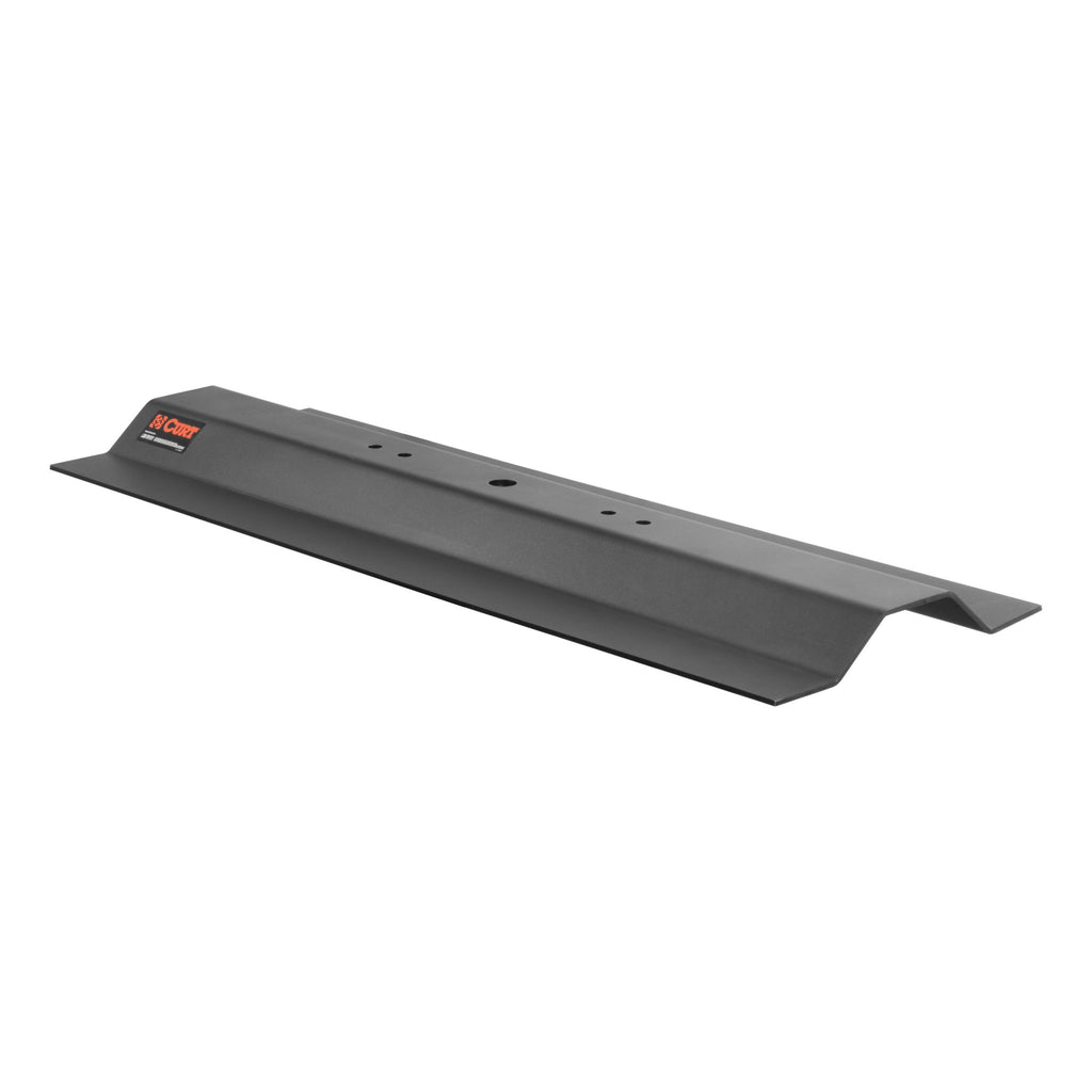 Over-Bed Bent Plate Gooseneck Hitch (Carbide Black Powder Coat No Ball)