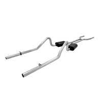 Flowmaster 817390 Header-back System 409S - Dual Rear Exit - American Thunder -Moderate/Aggressive