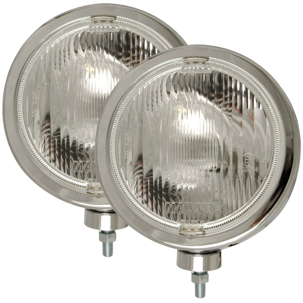 ANZO USA-821004 | Slimline Off Road Halogen Light; Round; 8 in; H3; Chrome;