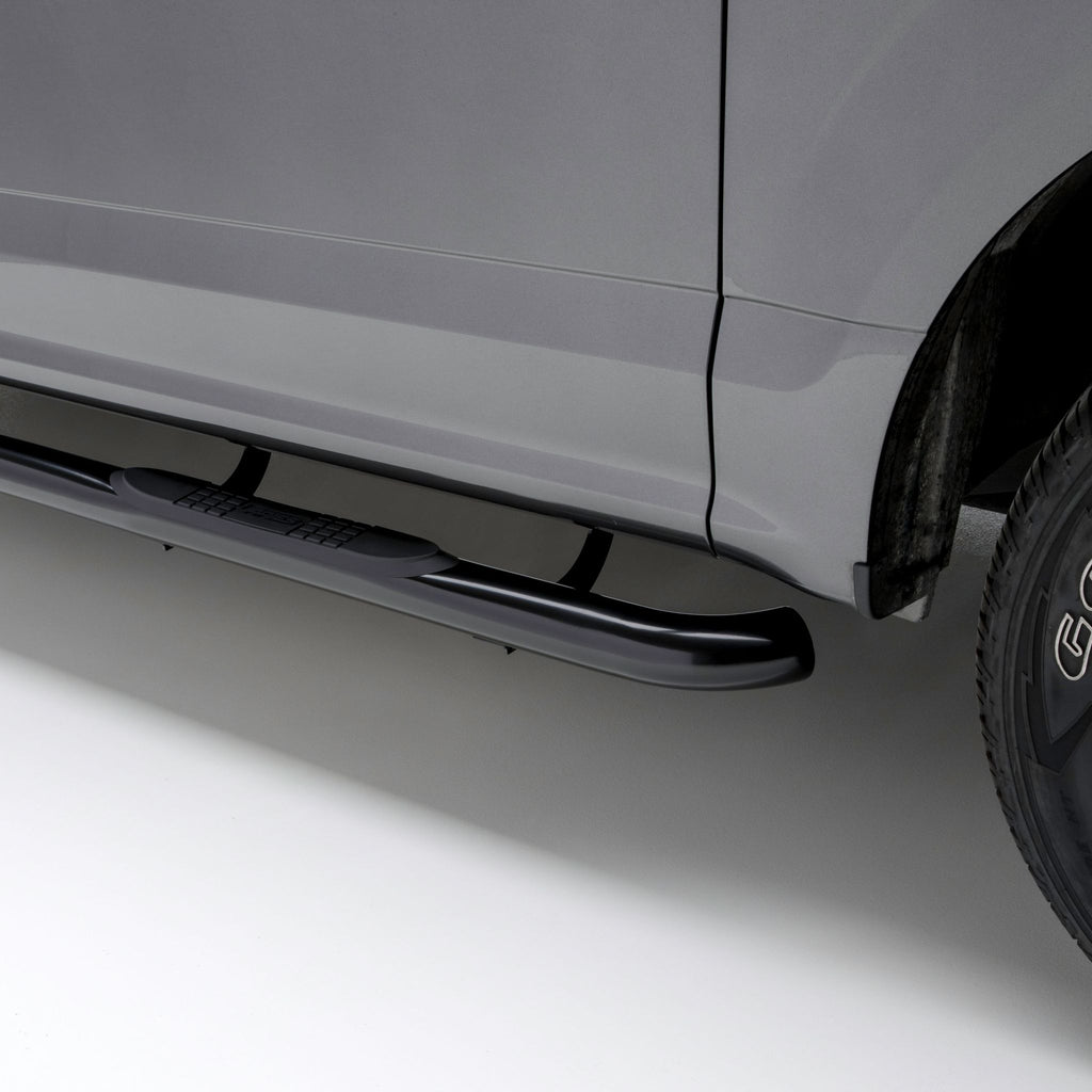 3" Round Polished Stainless Side Bars Select Mitsubishi Outlander RVR