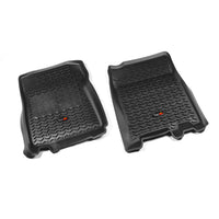 Rugged Ridge 82902.04 | Floor Liners, Front, Black; 97-03 F-150 Ext/Reg Cab