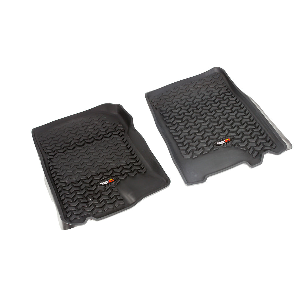 Rugged Ridge 82902.05 | Floor Liners, Front, Black; 97-03 Expedition/F-150/Navigator/Blackwood