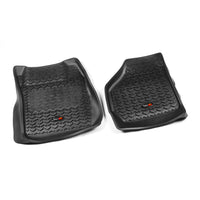 Rugged Ridge 82902.07 | Floor Liners, Front, Black; 99-07 Ford F-250/F-350 Ext/Reg/SuperCrew