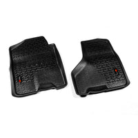 Rugged Ridge 82903.04 | Floor Liners, Front, Black; 09-11 Dodge Ram 1500/2500/3500