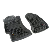 Rugged Ridge 82906.01 | Floor Liner Kit, Front, Black; 14-16 Subaru Forester