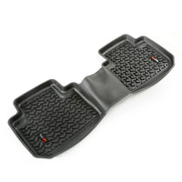 Rugged Ridge 82956.01 | Floor Liners, 2nd Row, Black; 14-16 Subaru Forester