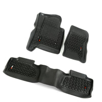 Rugged Ridge 82987.03 | Floor Liners, Kit, Black; 14-16 GM Crew Cab Pickup