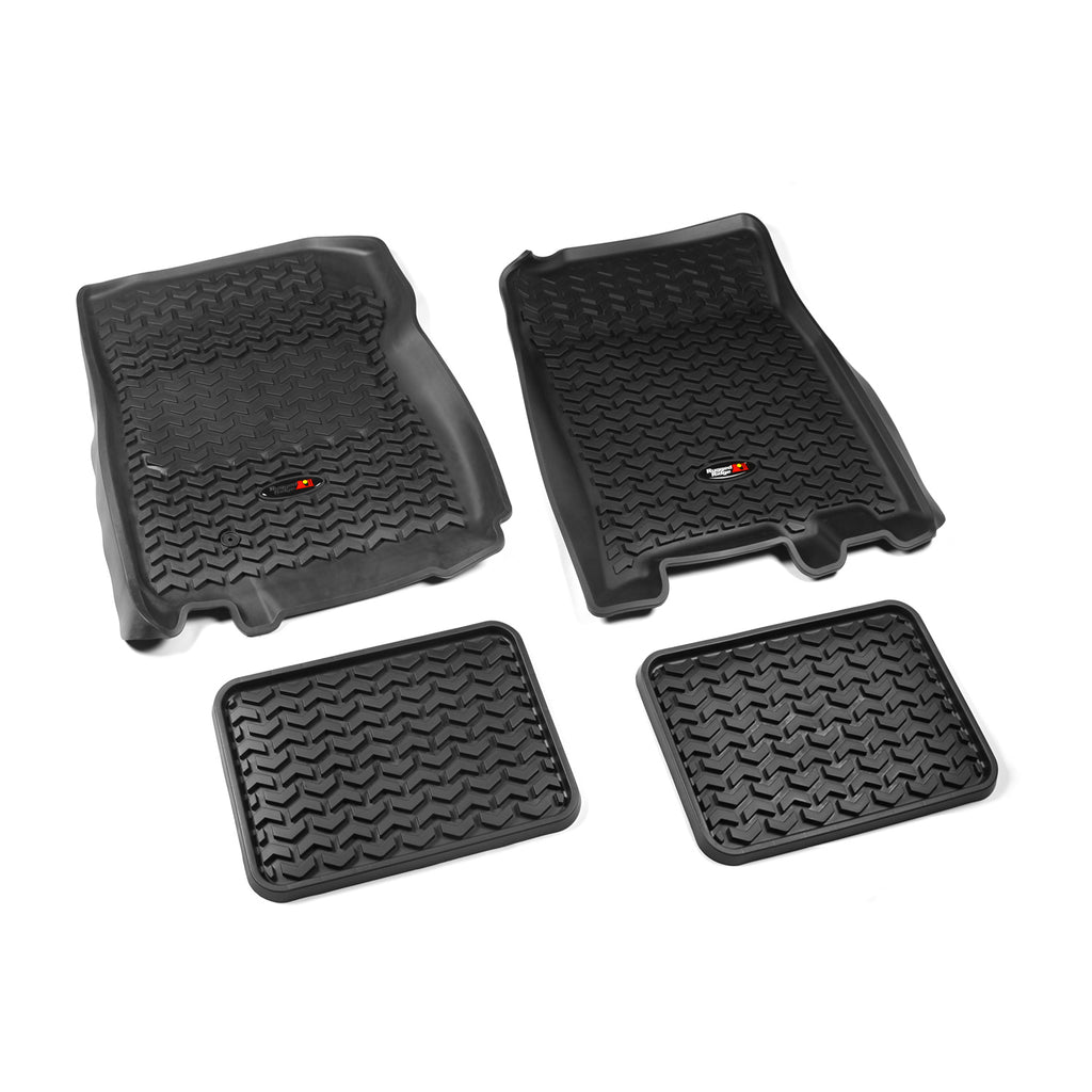 Rugged Ridge 82987.24 | Floor Liners, Kit; 97-03 Navigator/Expedition/F-150 Reg/Ext Cab