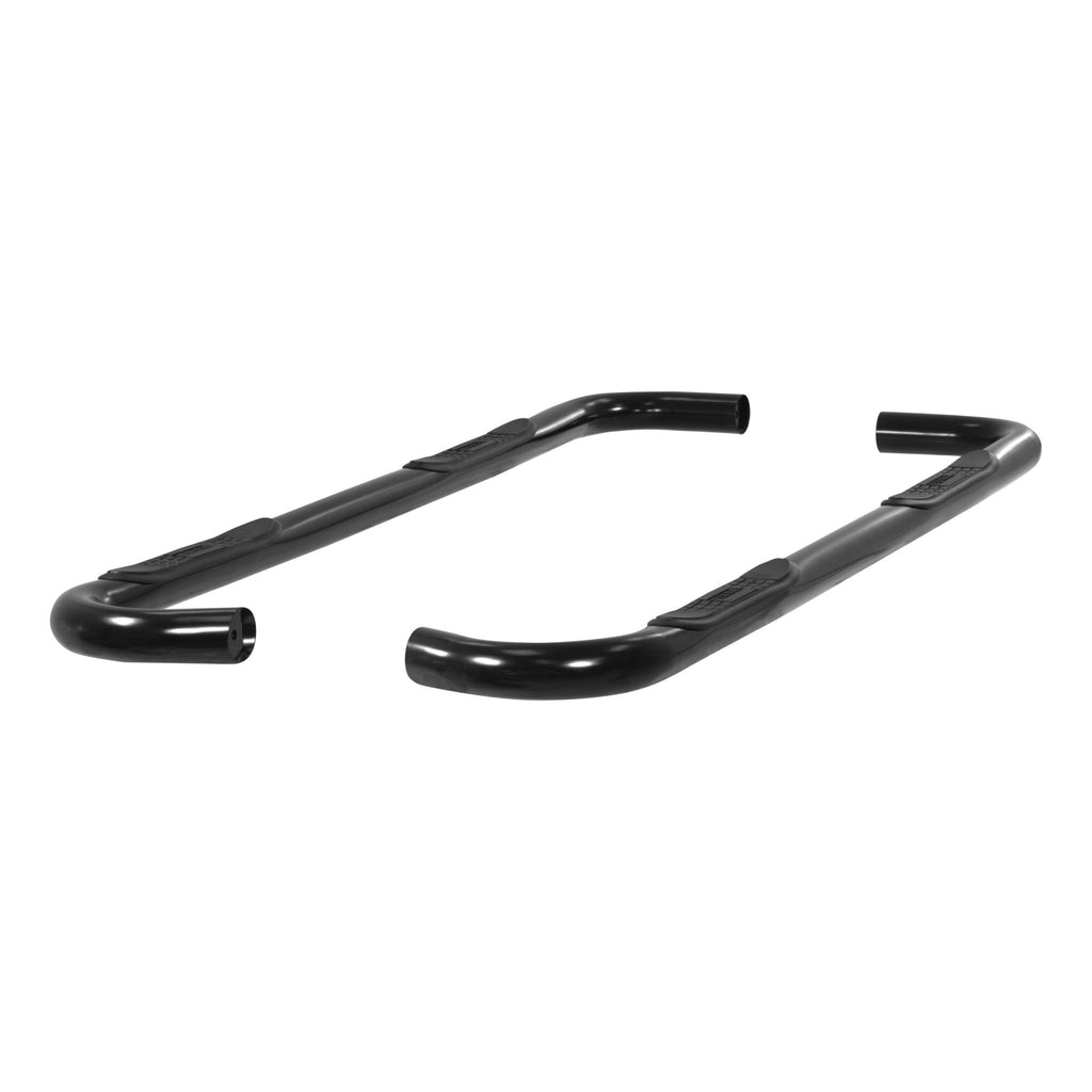 3" Round Polished Stainless Side Bars Select Toyota Tundra Crew Cab