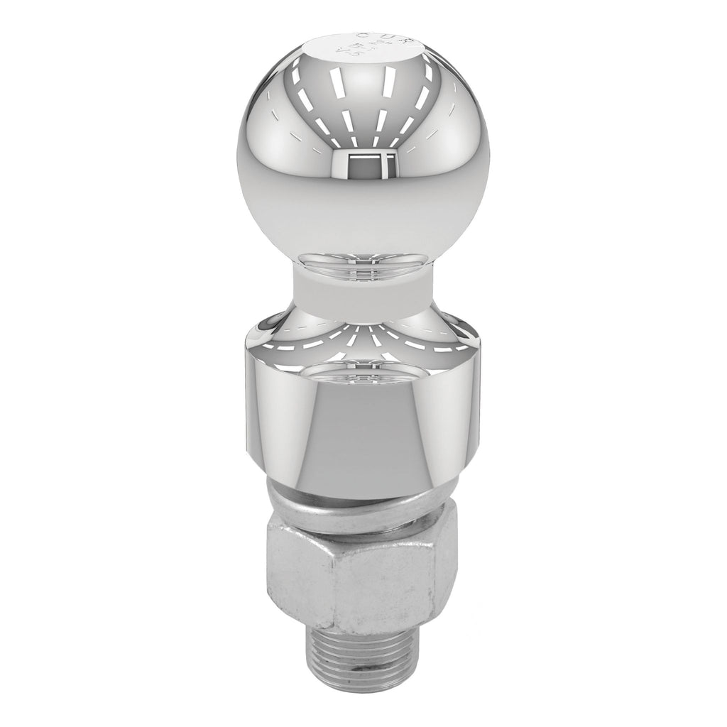 2" Trailer Ball (1" x 2-1/8" Shank 1" Rise 6000 lbs. Chrome)