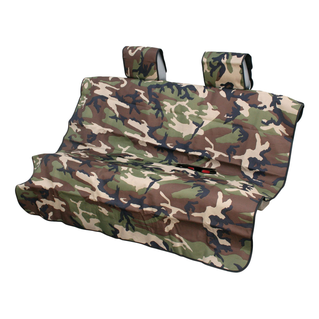 Seat Defender 58" x 55" Removable Waterproof Camo Bench Seat Cover