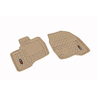 Rugged Ridge 83902.09 | Floor Liners, Front, Tan; 11-14 Ford Explorer