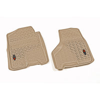 Rugged Ridge 83903.04 | Floor Liners, Frt, Tan, Crew; 09-11 Ram 1500-3500