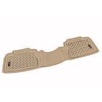 Rugged Ridge 83951.11 | Floor Liners, Rear, Tan; 07-13 Silverado/Sierra 1500 Extended
