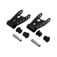 BELLTECH 6423 SHACKLE KIT 1 in. Drop Leaf Spring Shackle 2011-2018 Chevrolet Silverado/Sierra 2500 Pickup 2015 Ford F150 (Ext/Crew Cab short bed) 1' Rear Drop