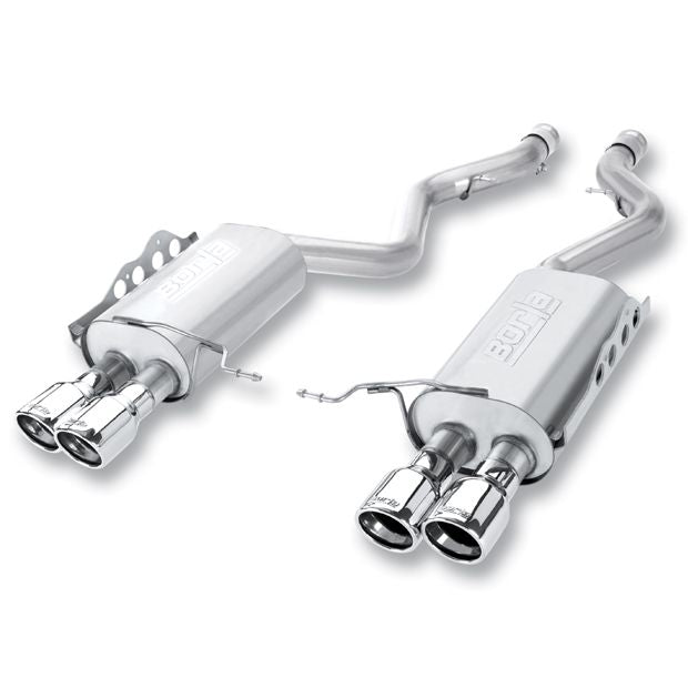 Borla 11770 | Borla S-Type Axle-Back Exhaust System for 2008-2011 BMW E90 M3 Sedan 4.0L V8 Automatic/ Manual Rear Wheel Drive 4-Door.