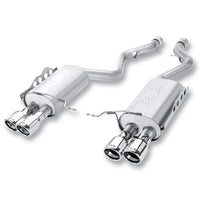 Borla 11770 | Borla S-Type Axle-Back Exhaust System for 2008-2011 BMW E90 M3 Sedan 4.0L V8 Automatic/ Manual Rear Wheel Drive 4-Door.