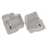 Rugged Ridge 84902.33 | Floor Liner, Front; Gray, 2015-2020 Ford F-150 / Raptor / Extended / Super Crew Cab