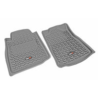Rugged Ridge 84904.10 | Floor Liners, Front, Gray, Automatic; 05-11 Toyota Tacoma