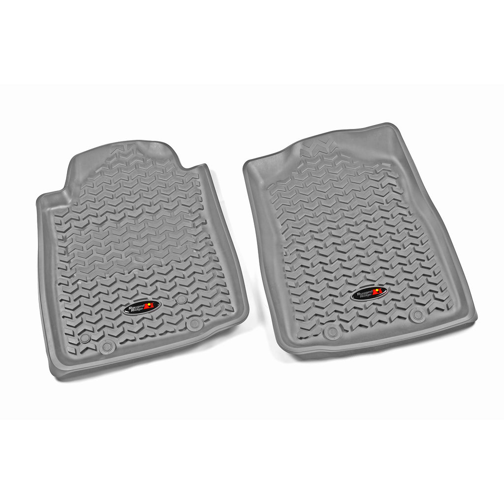 Rugged Ridge 84904.15 | Floor Liners, Front, Gray; 12-16 Toyota Tacoma