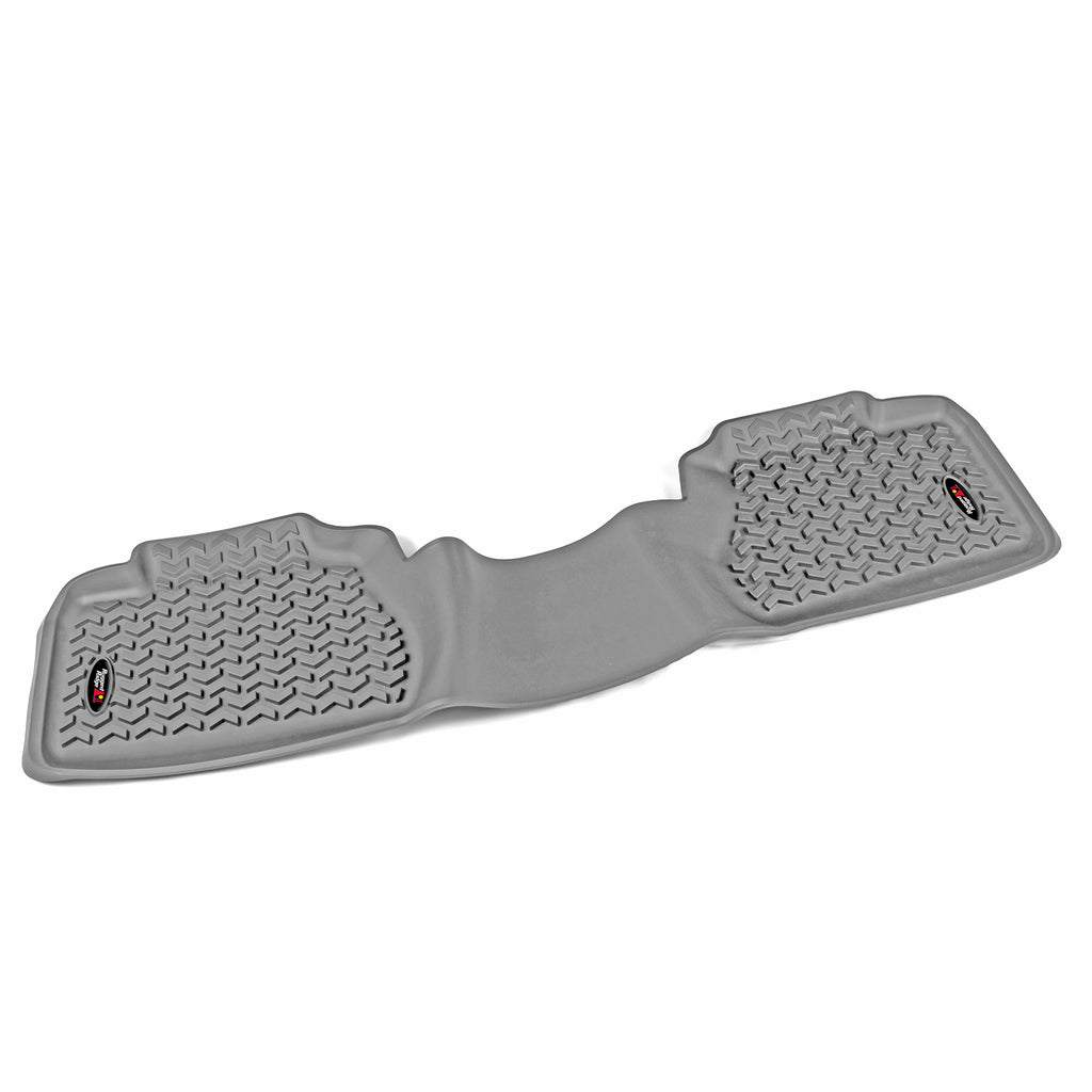 Rugged Ridge 84951.11 | Floor Liners, Rear, Gray; 07-13 Silverado/Sierra 1500 Extended
