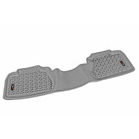 Rugged Ridge 84951.11 | Floor Liners, Rear, Gray; 07-13 Silverado/Sierra 1500 Extended