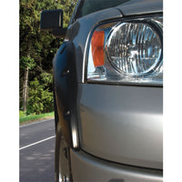 Stampede 8410-2 Black Ruff Riderz Smooth Finish 4-Piece Fender Flare for 2004-2008 Ford F-150 | Fits 66.0/78.0/96.0 In. Bed