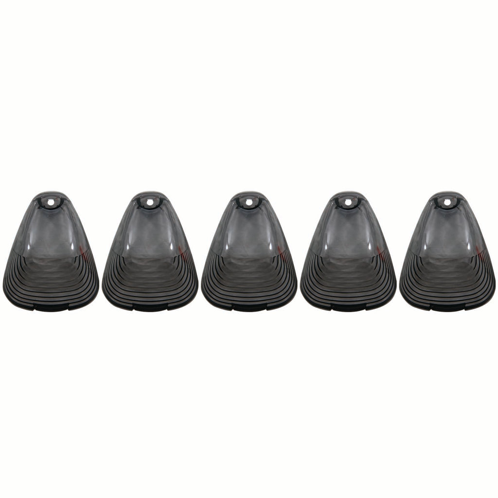 ANZO USA-861074 | Cab Roof Light Assembly; Smoke Lens; 5 pc.; LED Replacement For Factory Cab Lights Only; Does Not Incl. Harness;