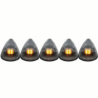 ANZO USA-861077 | Cab Roof Light Assembly; Clear Lens; 5 pc.; LED Replacement For Factory Cab Lights Only; Does Not Incl. Harness;