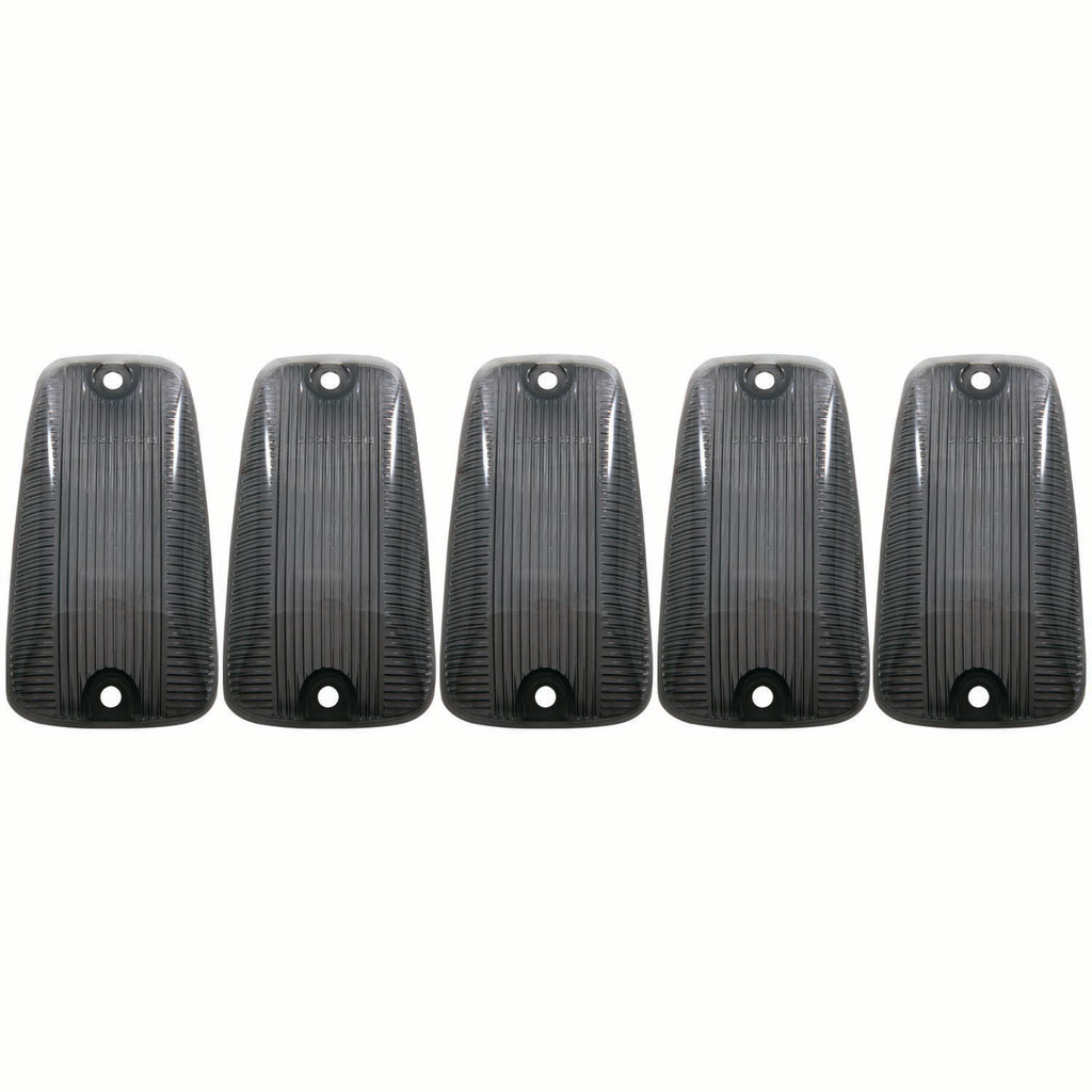 ANZO USA-861083 | Cab Roof Light Assembly; Smoke Lens; 5 pc.; LED Replacement For Factory Cab Lights Only; Does Not Incl. Harness;