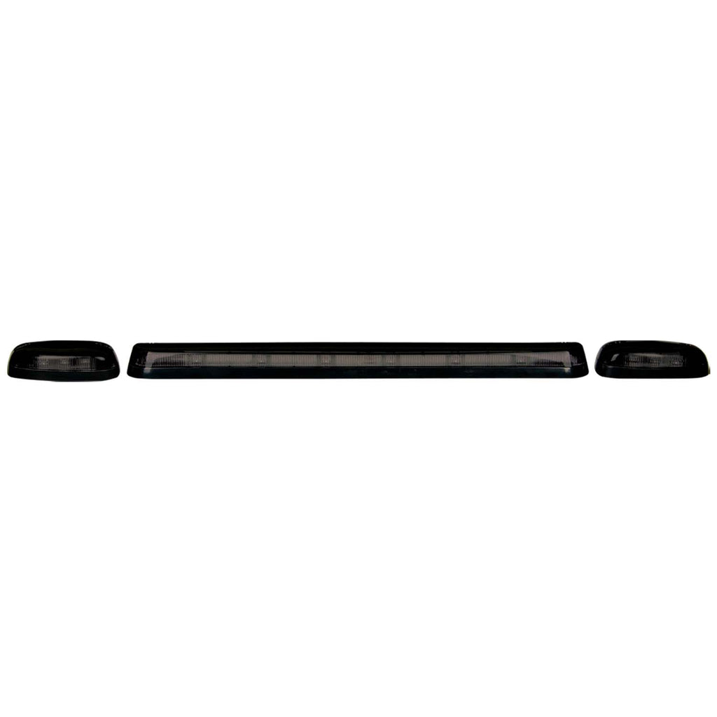 ANZO USA-861085 | Cab Roof Light Assembly; Smoke Lens; 5 pc.; LED Replacement For Factory Cab Lights Only; Does Not Incl. Harness;