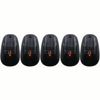 ANZO USA-861091 | Cab Roof Light Assembly; Smoke Lens; 5 pc.; LED Replacement For Factory Cab Lights Only; Does Not Incl. Harness;