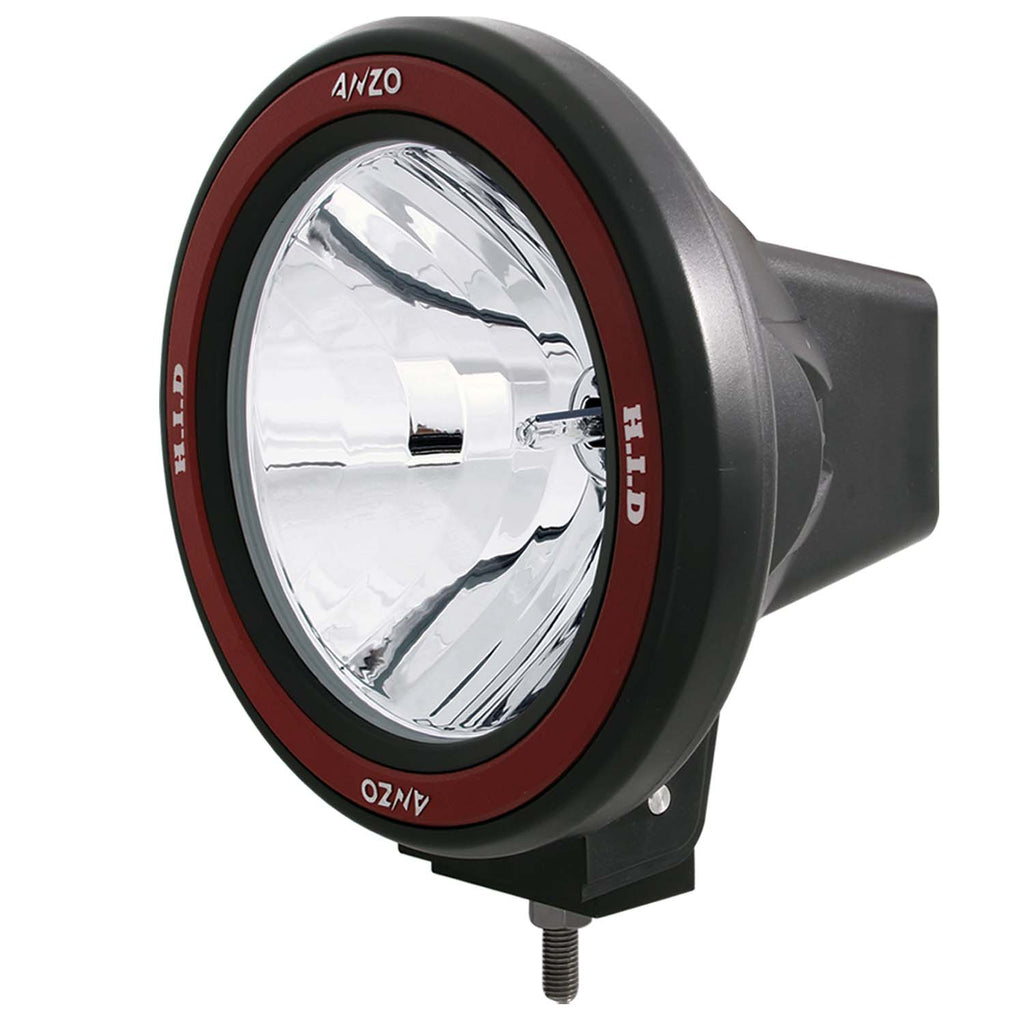 ANZO USA-861093 | HID Off Road Light; 7 in.; w/AnzoUSA Red Bezel;