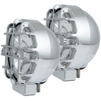 ANZO USA-861095 | HID Off Road Light; Round; 6 in; Chrome; w/Lens Protector;Pair