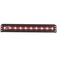 ANZO USA-861152 | Slimline LED Light Bar; 12 in.; Red LEDs;