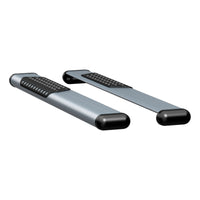 O-Mega II 6" x 54" Silver Aluminum Side Steps Select Ford Super Duty