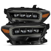 LED Projector Headlights Plank Style Design Midnight Black