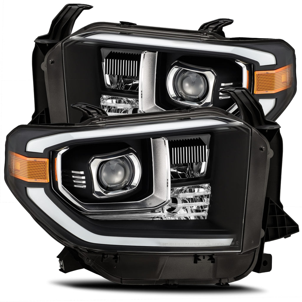 Projector Headlights Plank Style Design Black