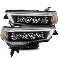 LED Projector Headlights Plank Style Design Black