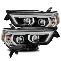 Projector Headlights Plank Style Design Black