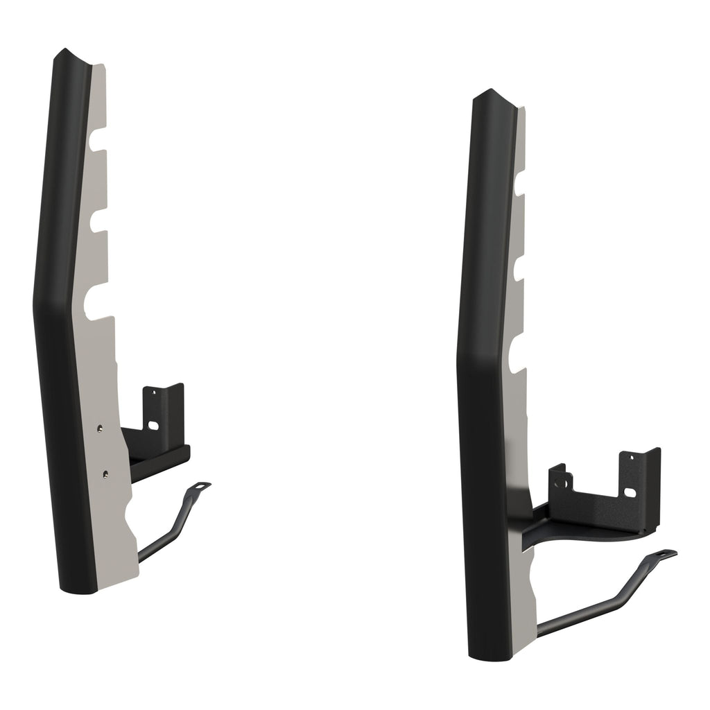 Chrome Steel 2" Tubular Grille Guard Upright Package