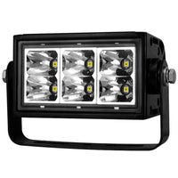ANZO USA-881003 | Rugged Vision Off Road LED Light Bar; Rectangle; 4 in.; 6 LEDs; High Output;