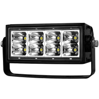 ANZO USA-881004 | Rugged Vision Off Road LED Light Bar; Rectangle; 6 in.; 8 LEDs; High Output;