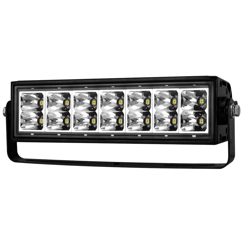 ANZO USA-881005 | Rugged Vision Off Road LED Light Bar; Rectangle; 10 in.; 14 LEDs; High Output;