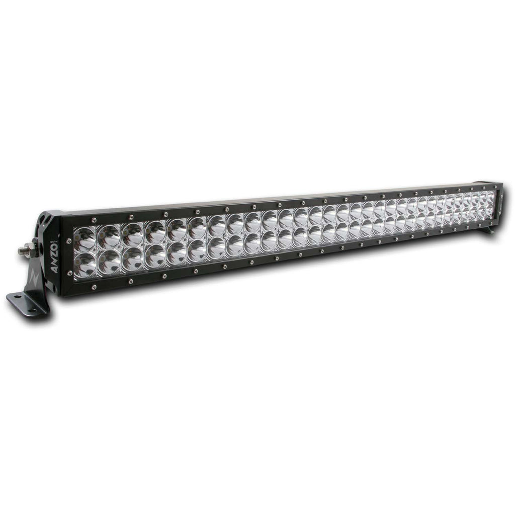 ANZO USA-881029 | Rugged Vision Off Road LED Light Bar; Rectangle; 38 in.; 60 LEDs; High Output; Spot;