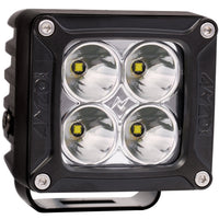 ANZO USA-881045 | Rugged Vision Off Road LED Spot Light; 3 in. x 3 in.; High Power; w/Harness;
