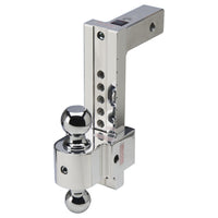 Flash STBM adj. alum. Ball mount, anti-rattle, 10'' drop, fits 2.5'' receiver