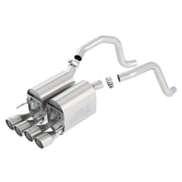 Borla 11815 | Borla S-Type II Axle-Back Exhaust System for 2005-2008 Chevrolet Corvette (C6) 6.0L/6.2L V8 Automatic; Manual Transmission; Rear Wheel Drive (RWD) 2-Door Coupe; Convertible.