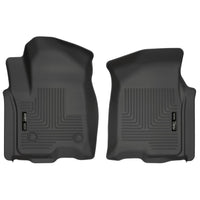 Husky Liners 13211 | Husky Liners Front Floor Liners, Fits 19-C SILVERADO/SIERRA 1500 WEATHERBEATER SERIES BLACK FRONT FLOOR LINERS