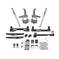 BELLTECH 150210BK LIFT KIT 6 in. Lift Kit Inc. Rear Trail Performance Shocks Only 2019-2021 Silverado / Sierra 4wd 6 in. Lift